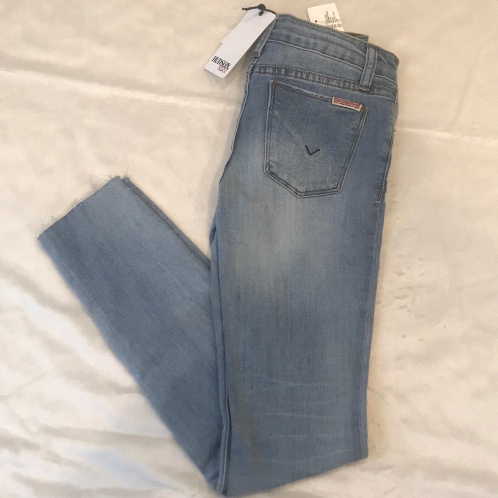Hudson Kids Five pocket skinny jeans